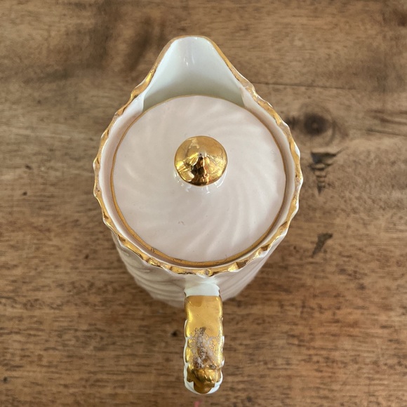 John Aynsley Swirl Pattern Mini Coffee/Tea Pot - Picture 7 of 11